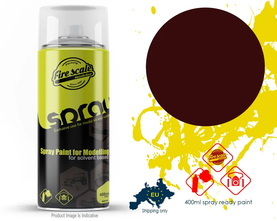 Fire Scale Colors Seal Brown sprej 400 ml matná hnědá