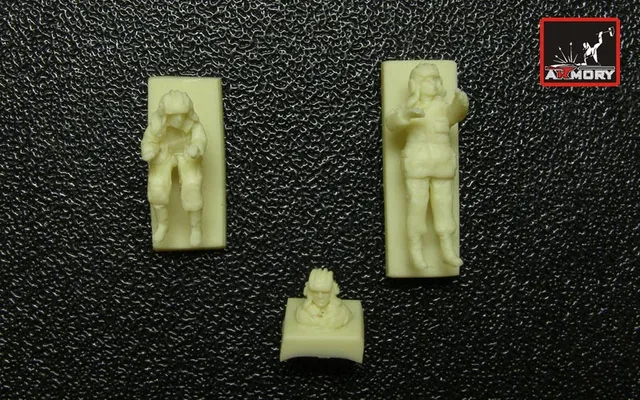 Armory Models sovětská posádka tanku figurky 1/72 moderní