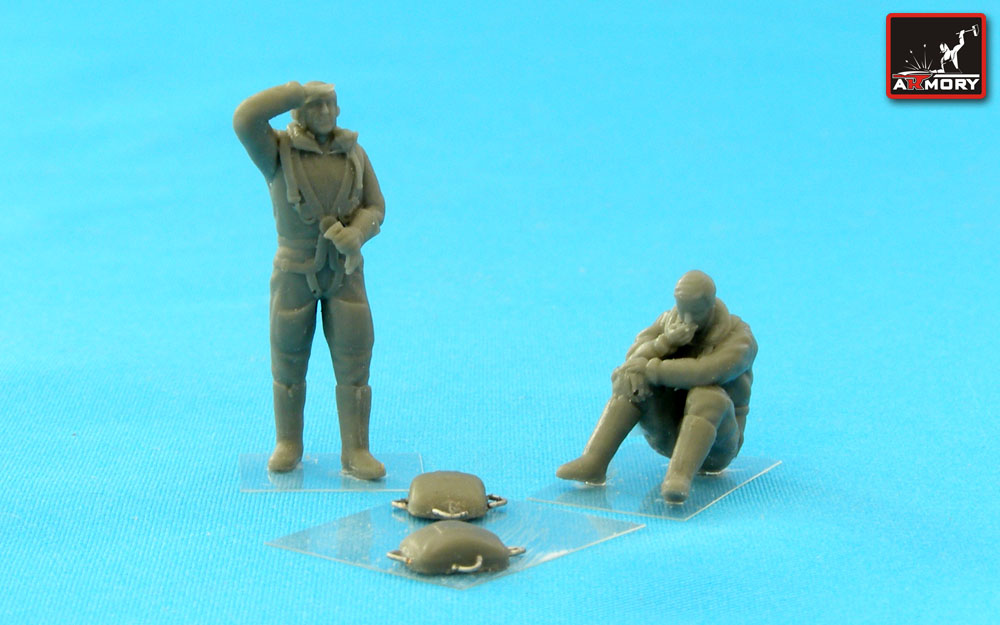 Armory Models RAF posádka figurky 1/72 Waiting
