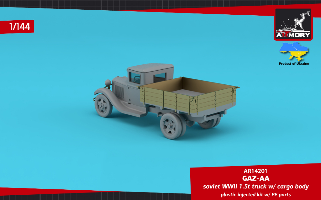Armory Models GAZ-AA model auta 1/144 sovětský