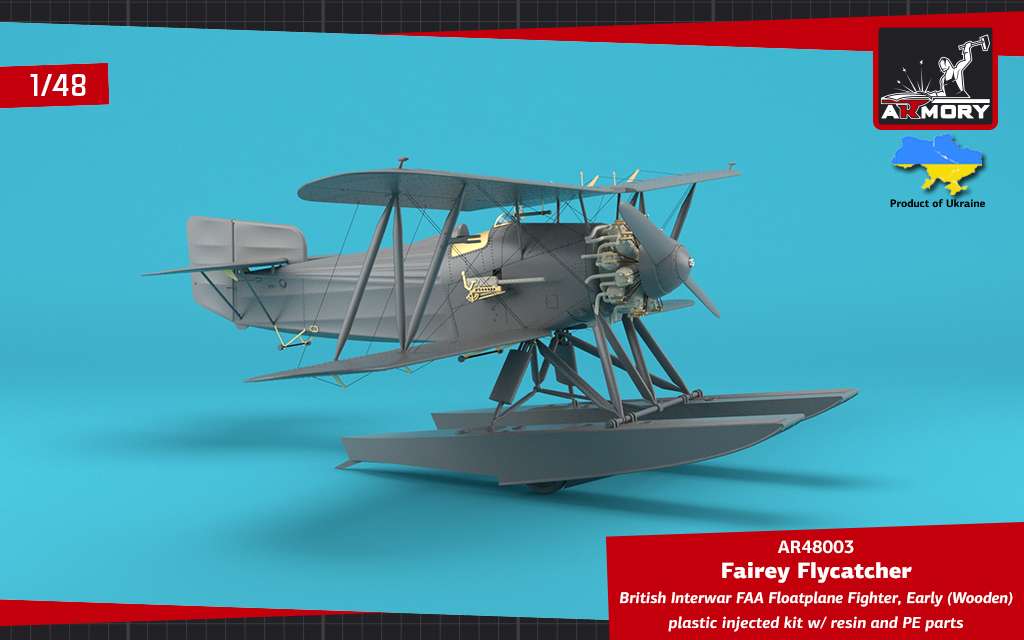 Armory Models Fairey Flycatcher 1/48 plovákový