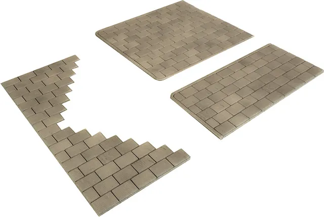 Metcalfe M0060 00/H0 model kamenné dlažby 5 archů
