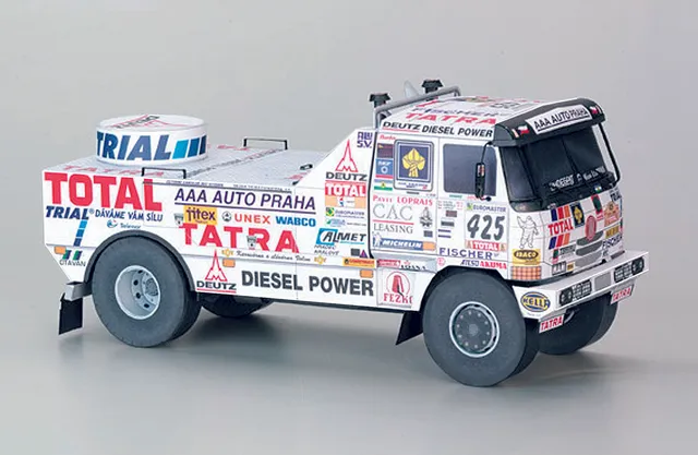 PK Graphica Tatra 815 Dakar 2001 Loprais papírový model