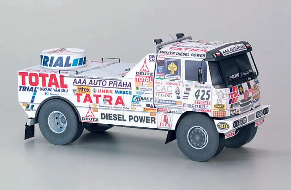 PK Graphica Tatra 815 Dakar 2001 Loprais papírový model
