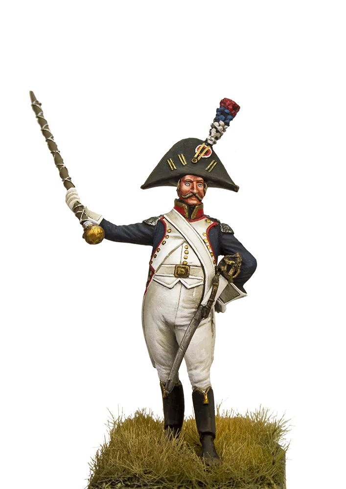 Olimp Models Major Drum France 1800 figurka bubeník