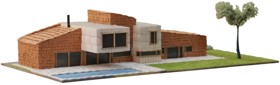 Domus Kits Rellinars stavebnice kostela keramická