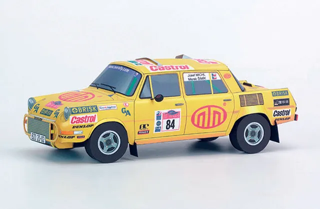PK Graphica Škoda 1000 MB Michl-Motorsport papírový model