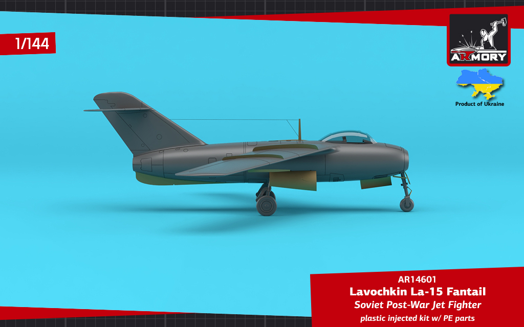 Armory Models La-15 model letadla 1/144 Fantail