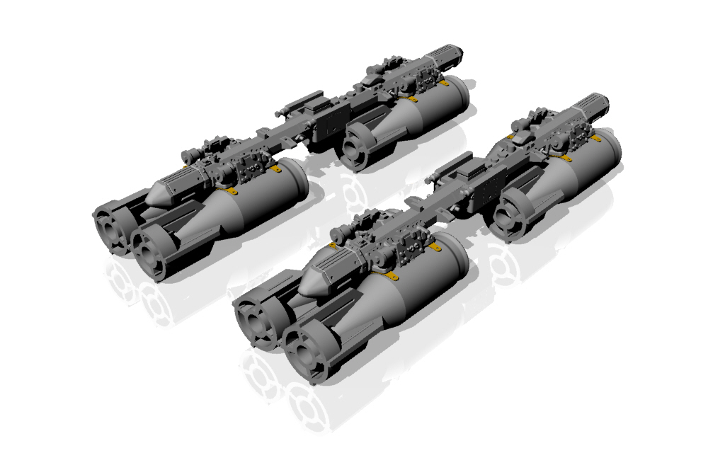 Armory Models MZBD-4UT 4x OFAB-100-120 výzbroj 1/48