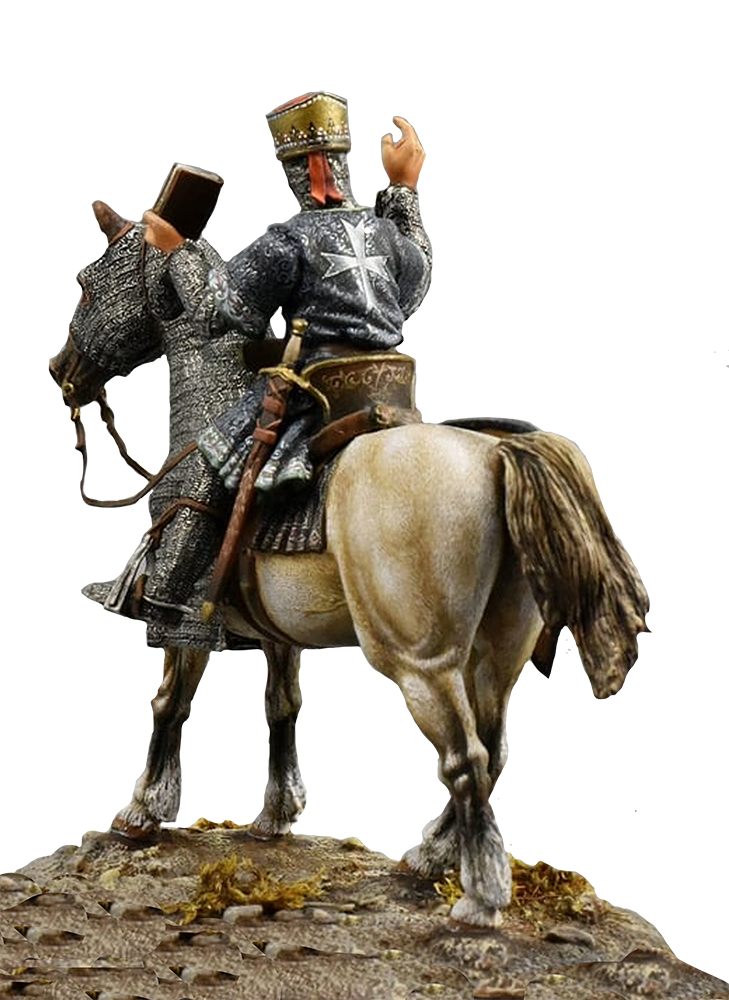 Olimp Models Templar Bishop figurka 54 mm