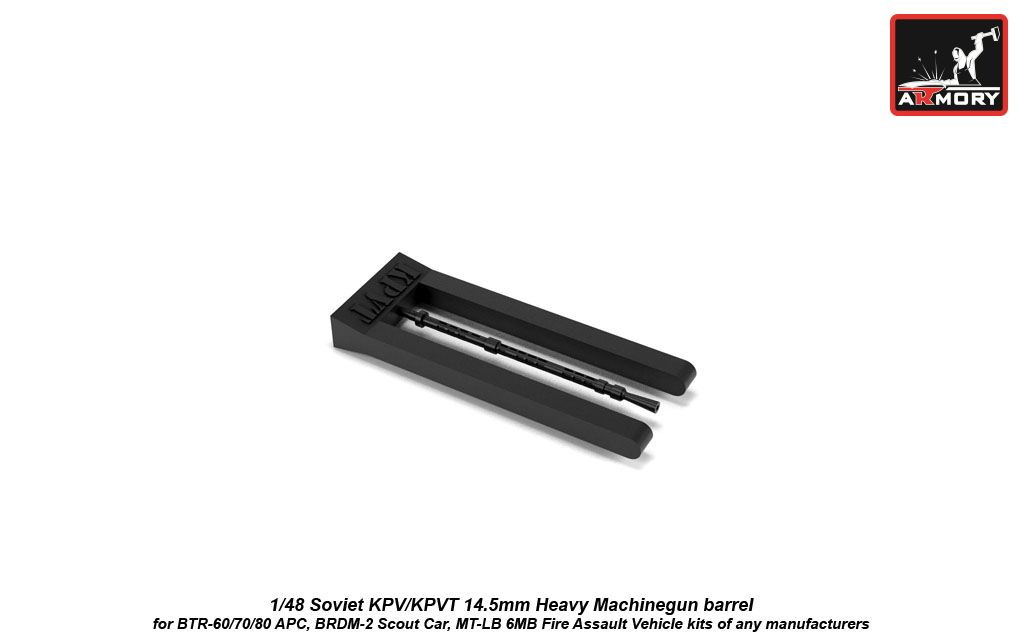 Armory Models KPVT 14,5 mm hlaveň 1/48 kovová