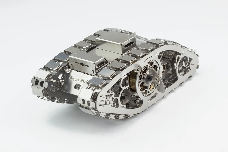 Time for Machine Marvel Tank 3 Standard kovová stavebnice pojízdná