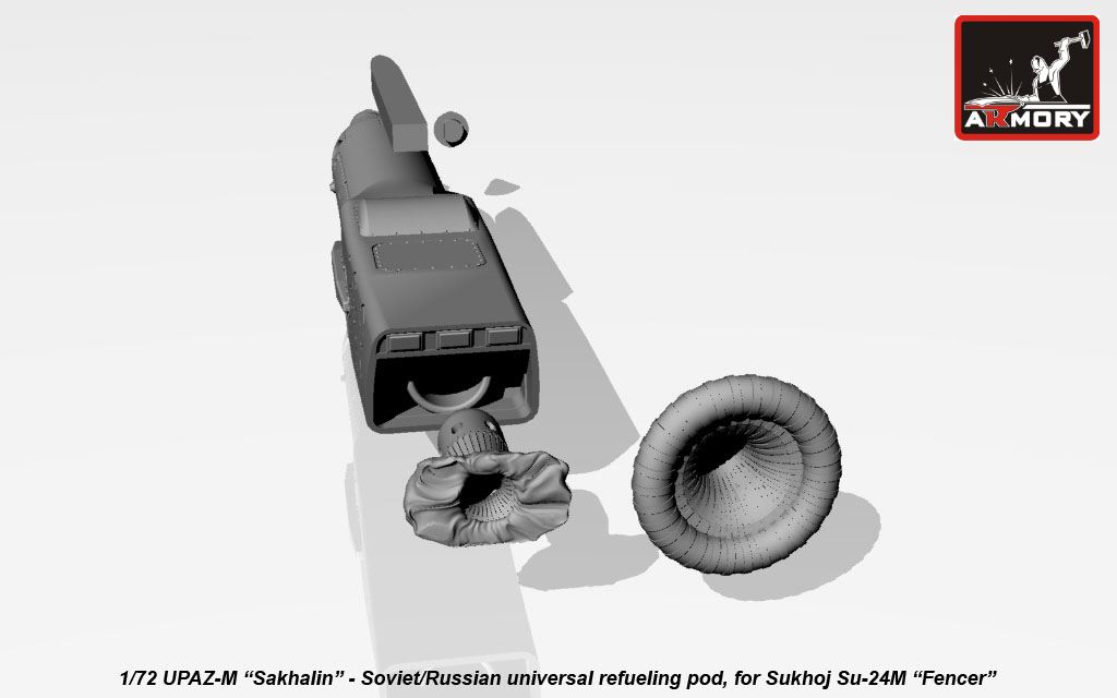 Armory Models UPAZ-M Sakhalin pod 1/72 tankovací