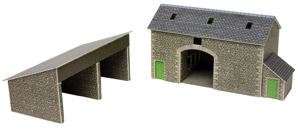 Metcalfe PN150 statek Manor Farm N stavebnice