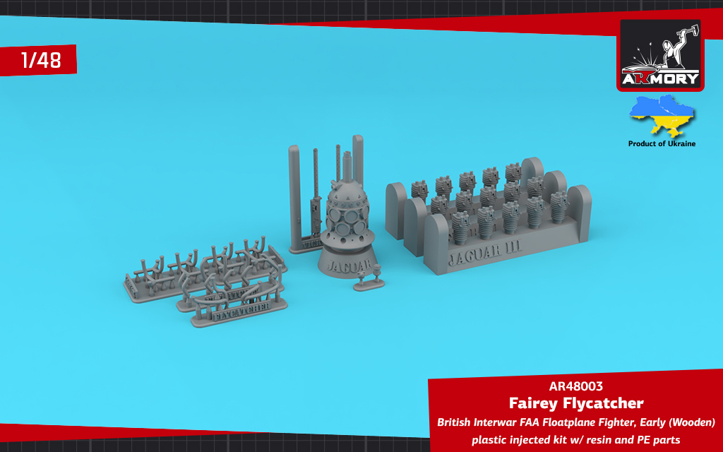 Armory Models Fairey Flycatcher 1/48 plovákový