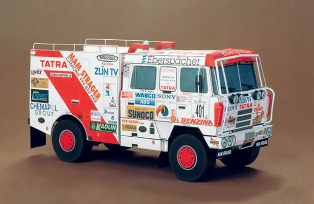 PK Graphica Tatra 815 Dakar 1994 Loprais papírový model