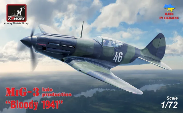 Armory Models 1/72 MiG-3 late Bloody 1941 doplňková sada
