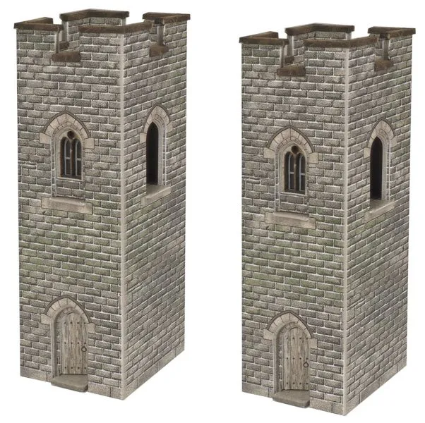 Metcalfe PN192 Watch Towers papírový model N